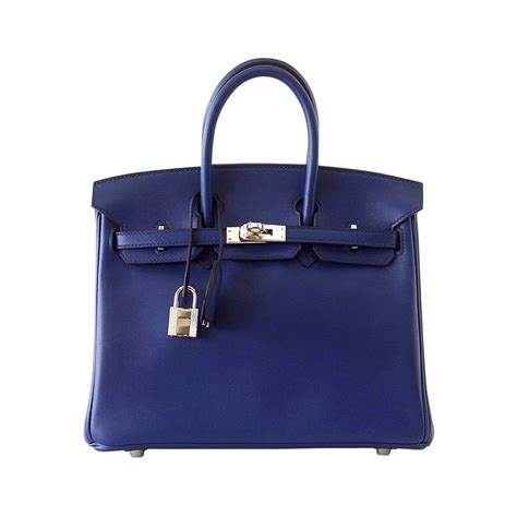 hermes birkin b25|Hermes Birkin 25 blue sapphire.